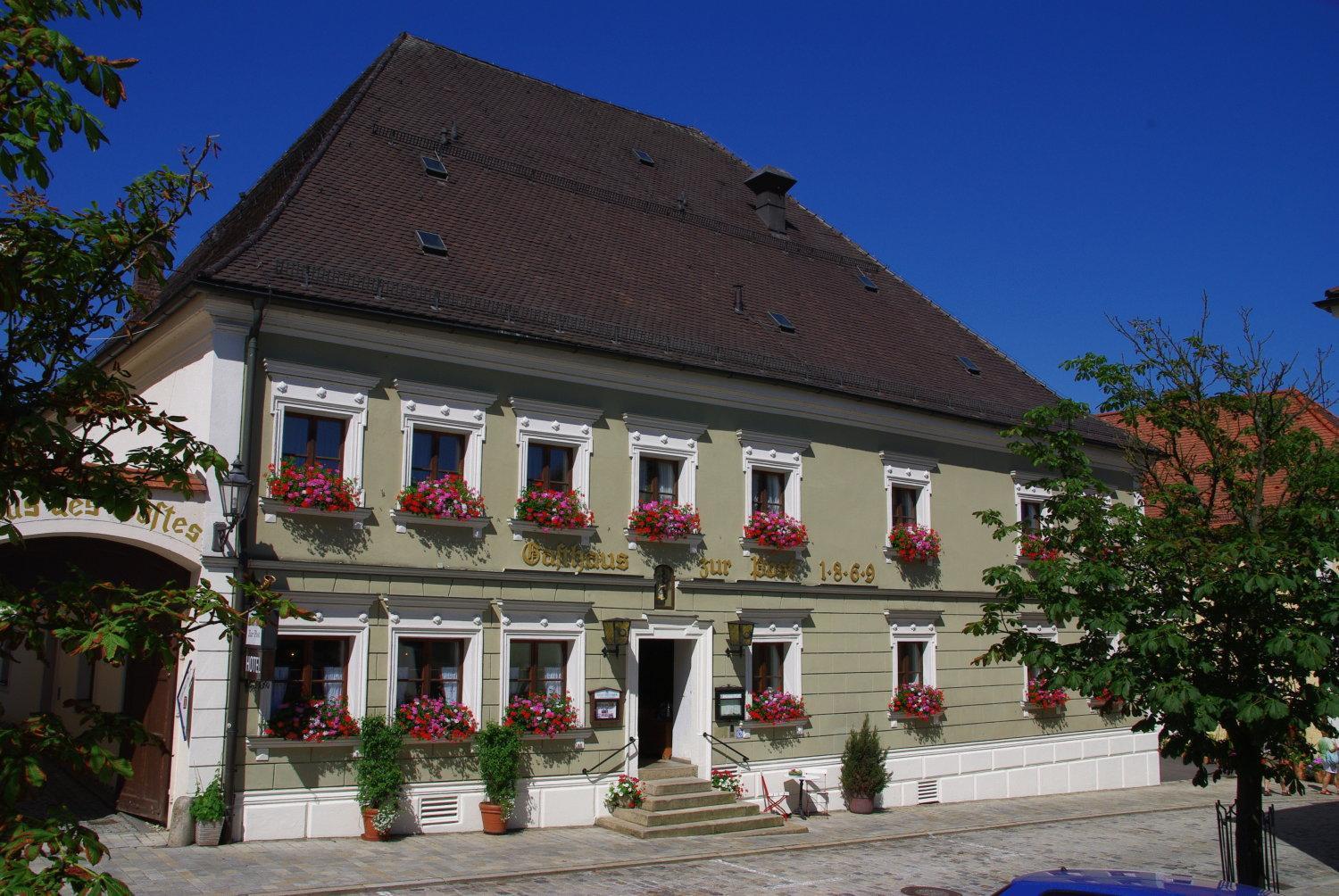 Hotel Zur Post Bad Koetzting Bagian luar foto